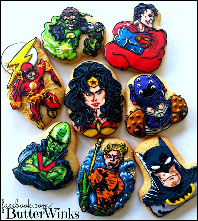 Justice League Cookies