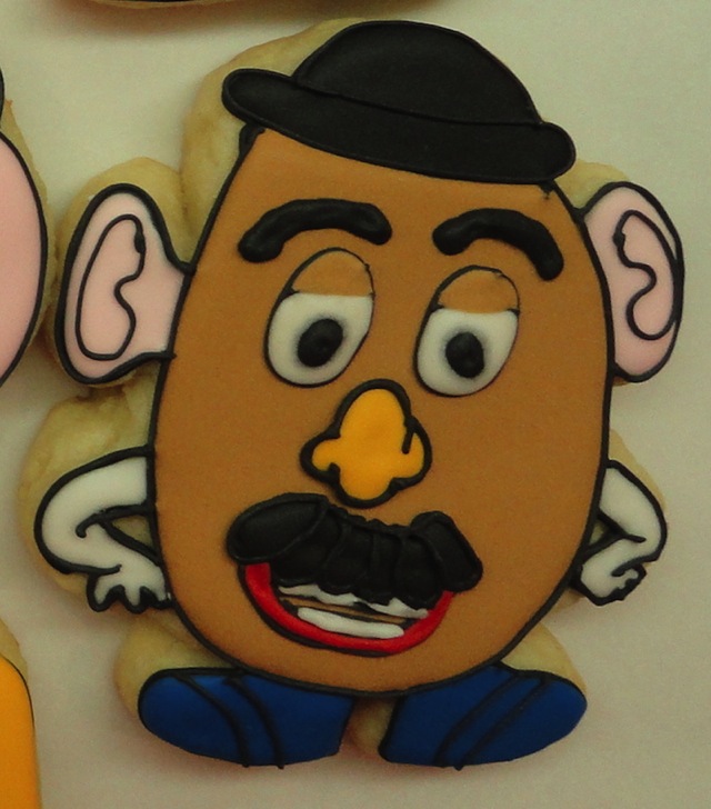Mr Potato Head Cookie