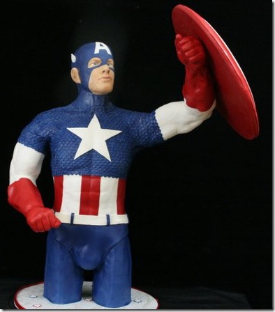 Captain America Cake