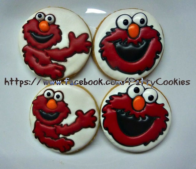 Elmo Cookie