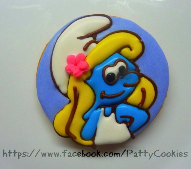 Smurf Cookie