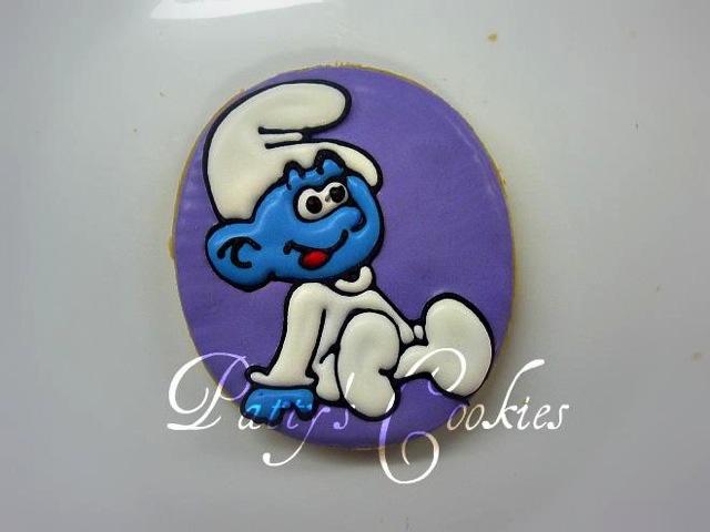 Smurf Cookie 