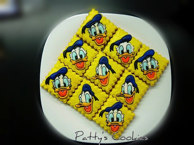 Donald Duck Cookies 