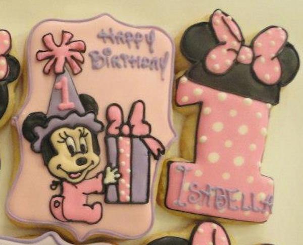 Minnie Mouse Cookies 