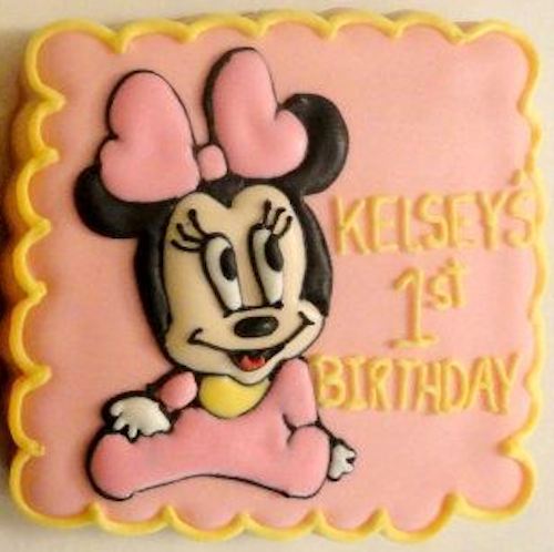 Minnie Mouse Cookie 