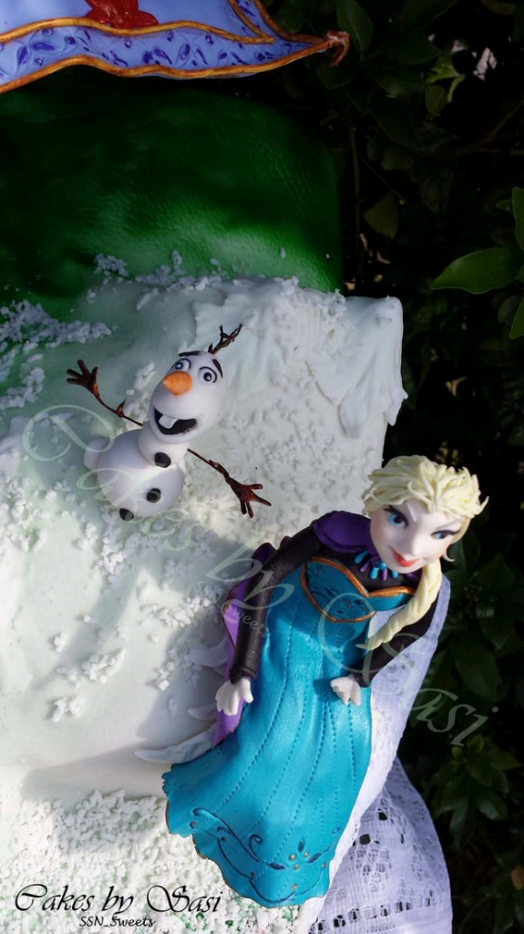 Disney Elsa the Snow Queen Cake