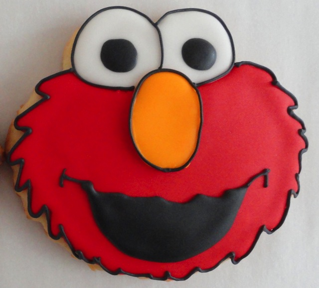 Elmo Cookie