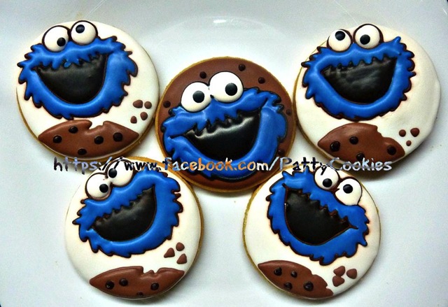 Cookie Monster Cookie 