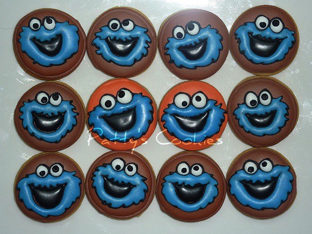 Cookie Monster Cookies 