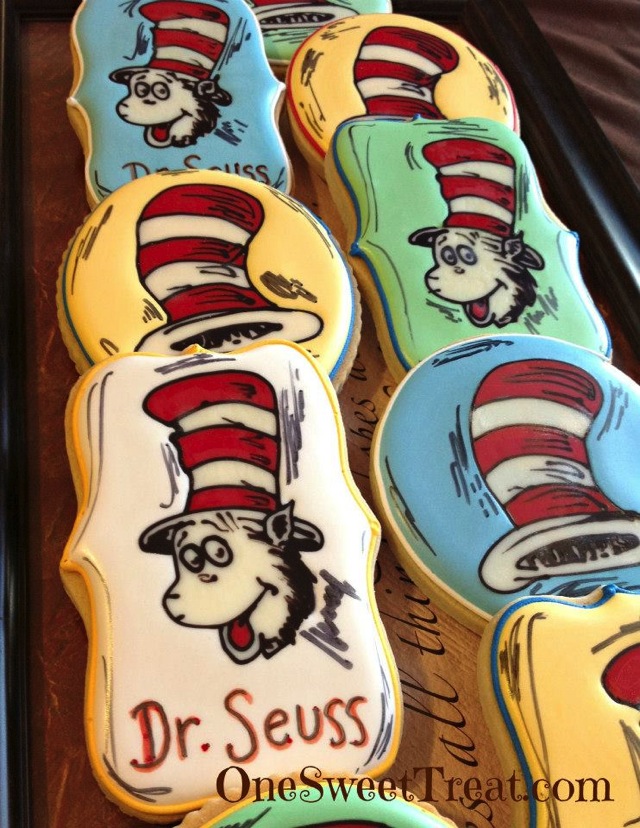 Cat in the Hat Cookie