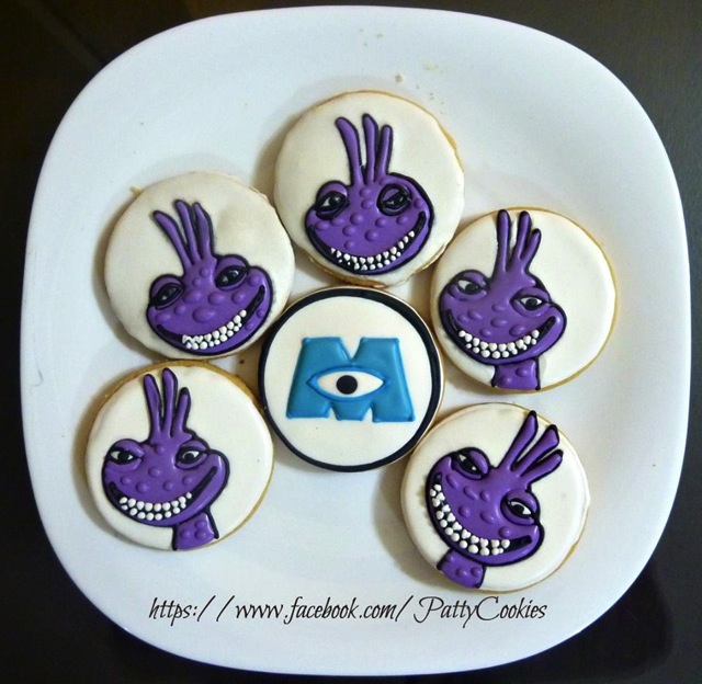 Monsters Inc Randall Cookies