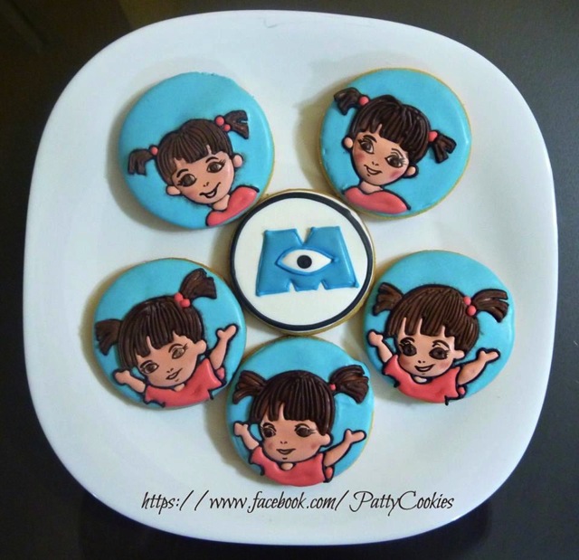 Monsters Inc Boo Cookies
