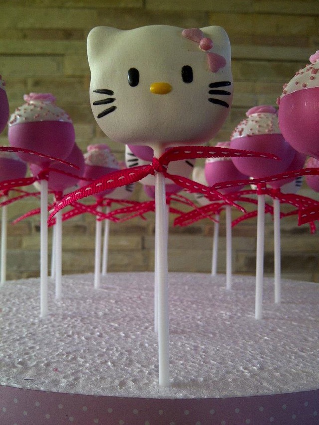 Hello Kitty Cake Pop