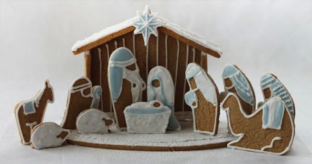 Gingerbread Nativity Scene