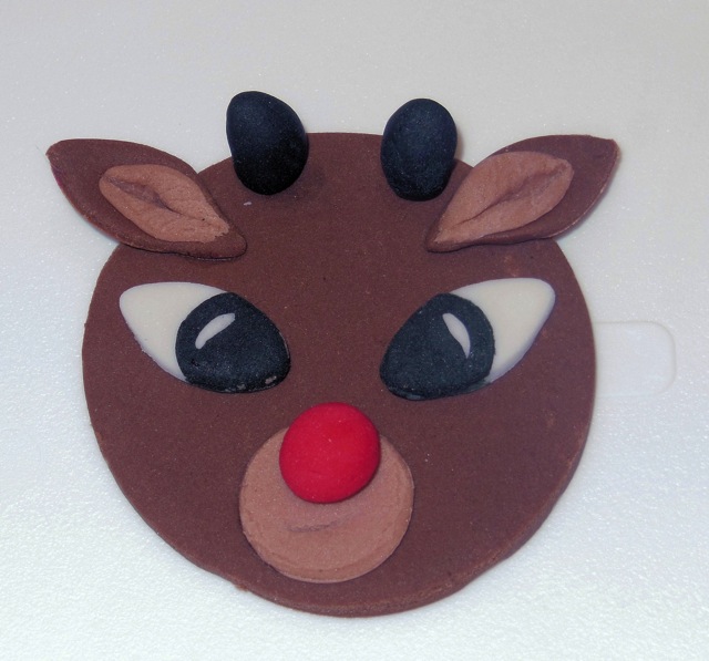 Rudolph the Red Nosed Reindeer Cupcake Topper