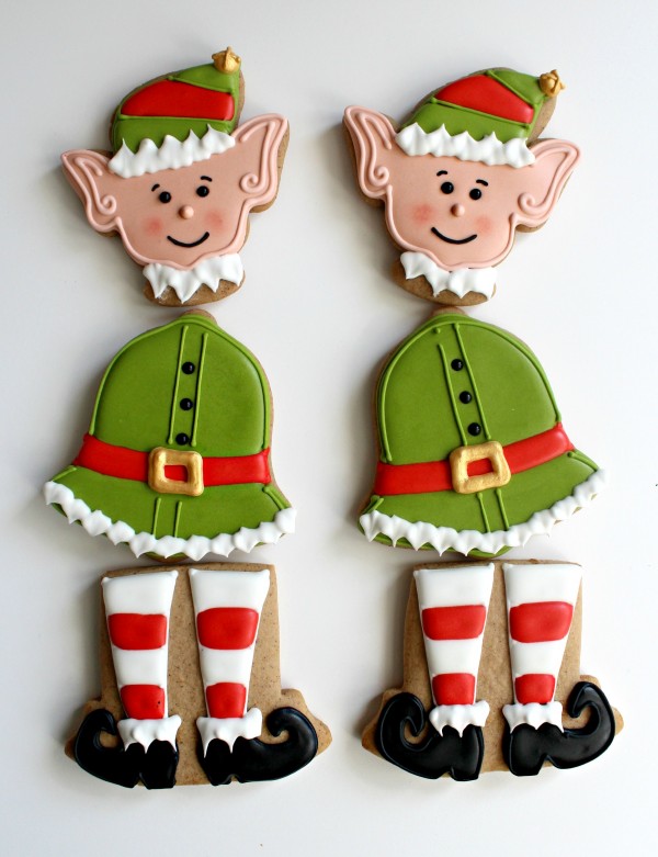 Dancing Elves Cookies