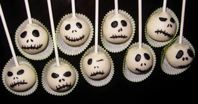 Jack Skellington Cake Pops