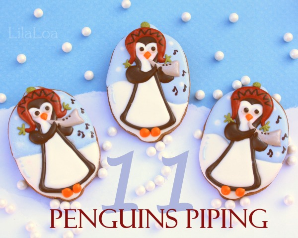Eleven Pipers Piping Cookies