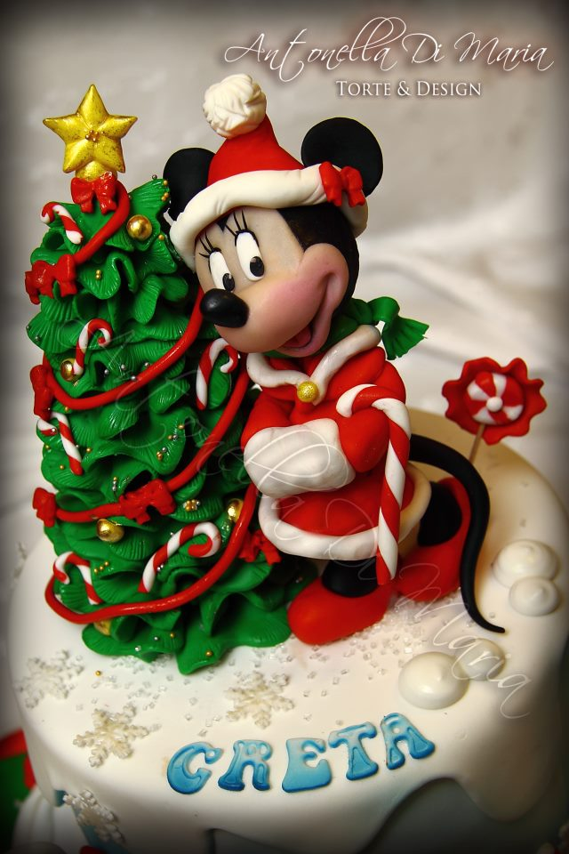 Disney Christmas Cake