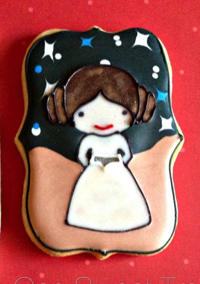 Princess Leia Cookie