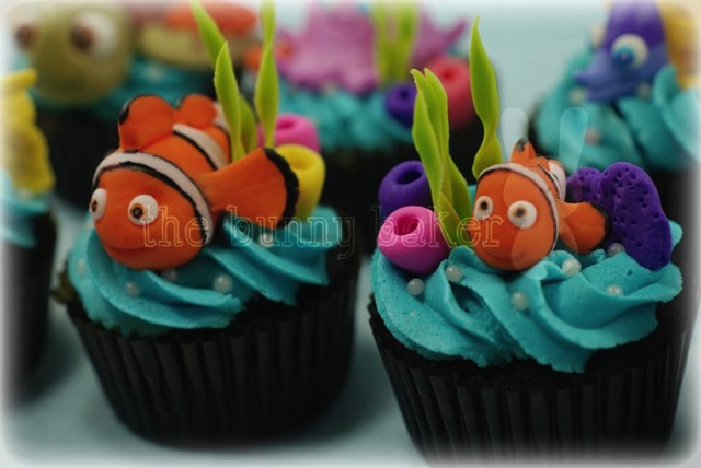 Nemo Cupcake