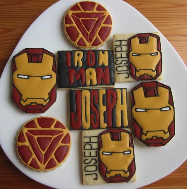 Iron Man Cookies 
