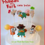 Marvelous Phineas and Ferb Cake Pops