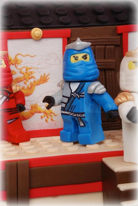 LEGO Ninjago Fire Temple Cake