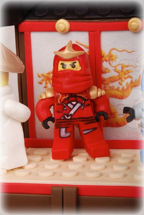 LEGO Ninjago Fire Temple Cake
