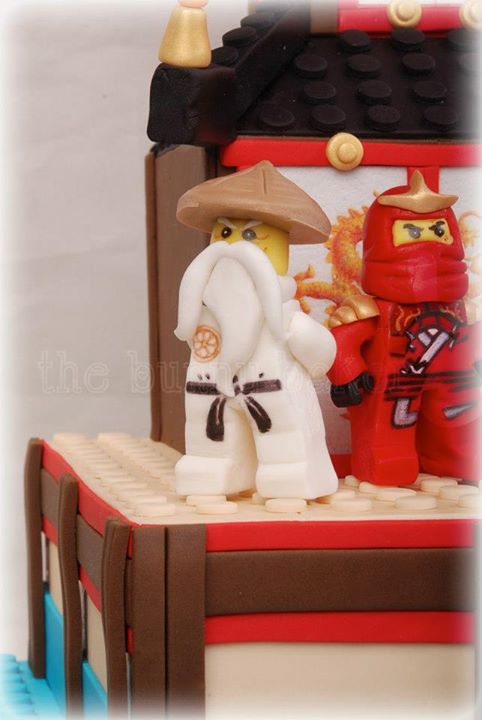 LEGO Ninjago Fire Temple Cake