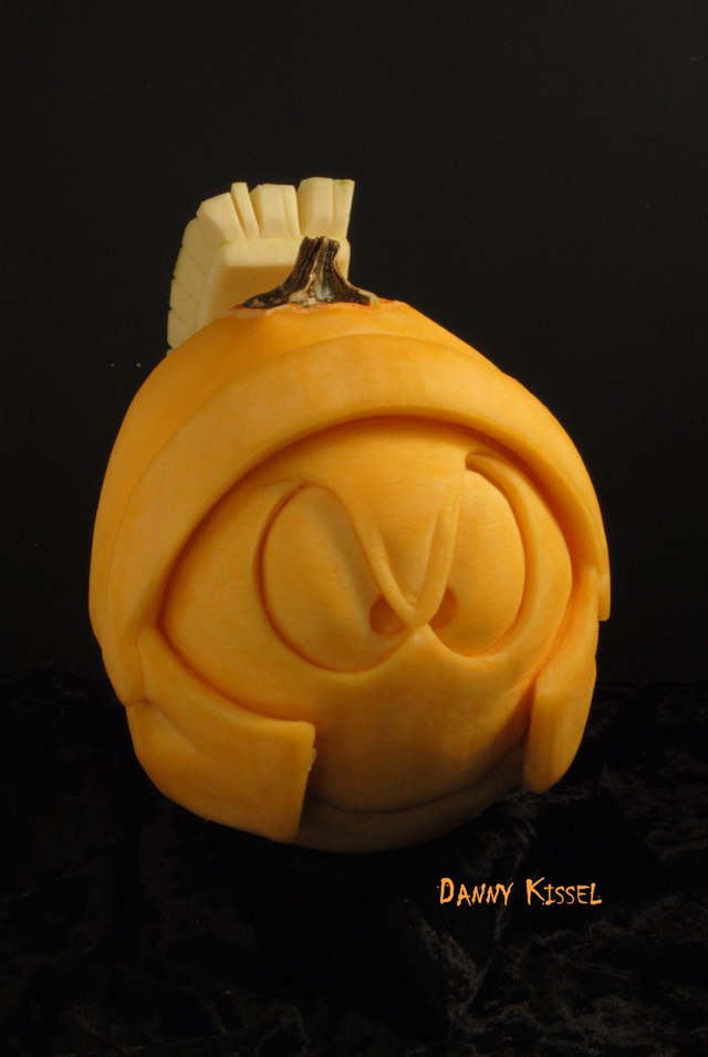 Marvin The Martian Pumpkin Carving