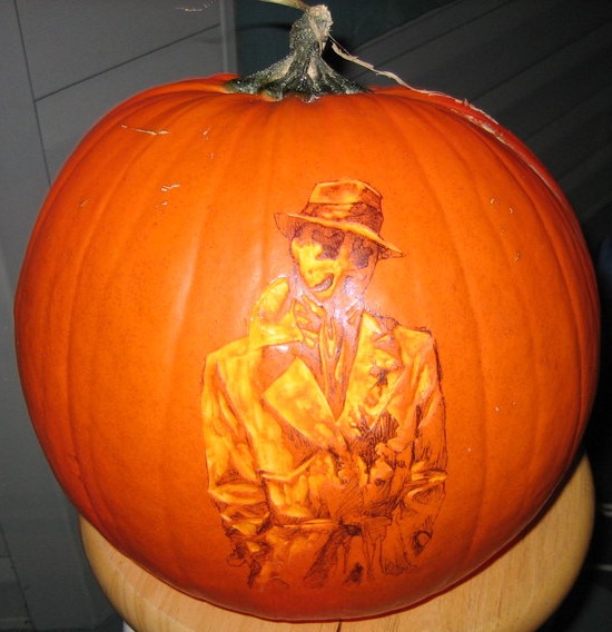 Rorschach Pumpkin Carving