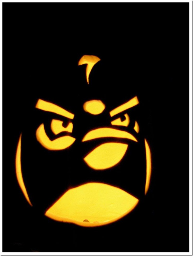 Angry Birds Pumpkin Carving