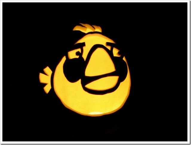 Angry Birds Pumpkin Carving