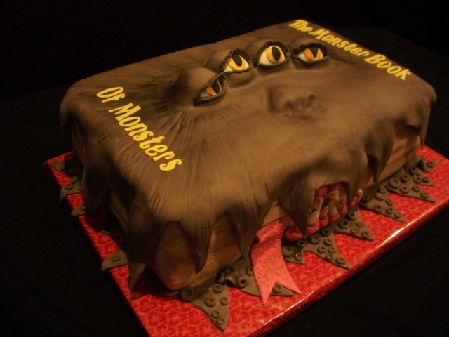 Monster Book of Monsters Cake