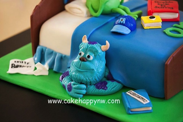 Monsters Univeristy Cake 