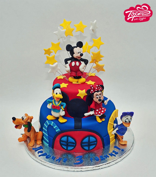 Mickey Mouse Clubhouse Cake