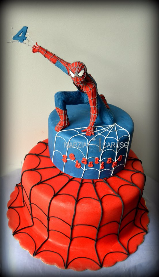 Spider-Man Cake 