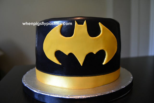 Batman Anniversary Cake
