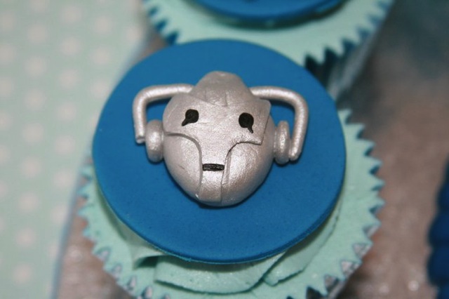 Cyberman Cupcake