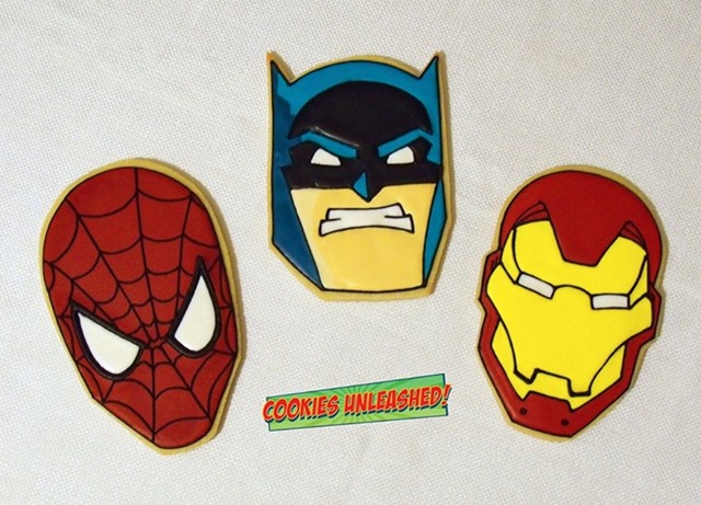 Superhero Cookies