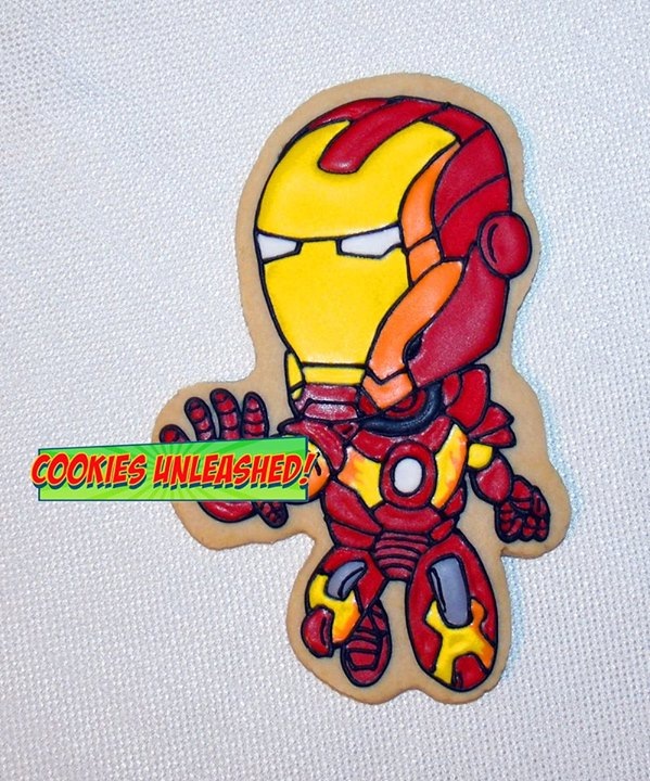 Iron Man Cookie