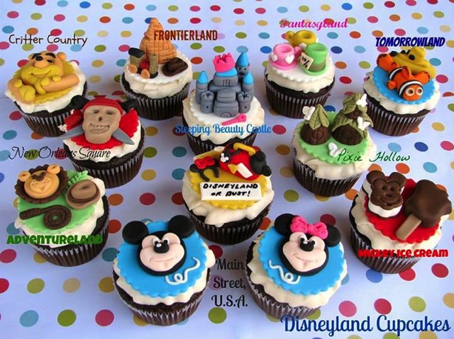 Disneyland Cupcakes