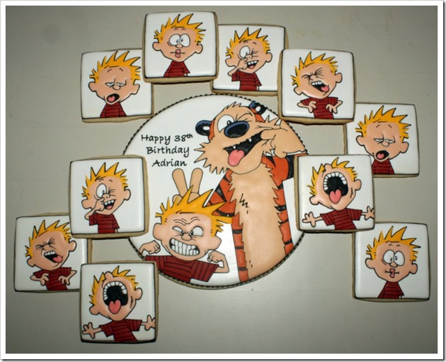 Calvin and Hobbes Cookies