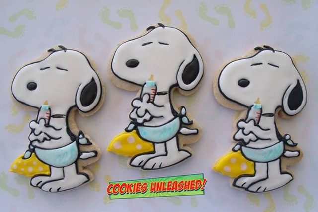 Baby Snoopy Cookies