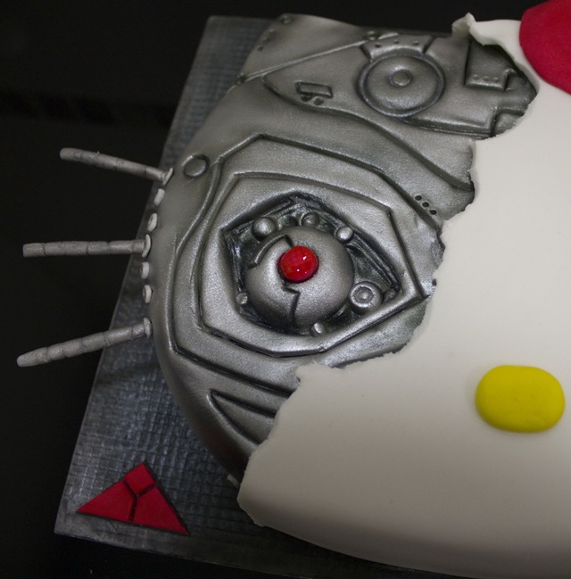 Hello Kitty Terminator Cake