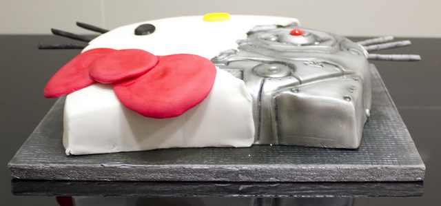 Hello Kitty Terminator Cake