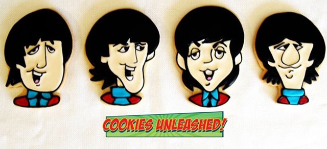 Beatles Cookies