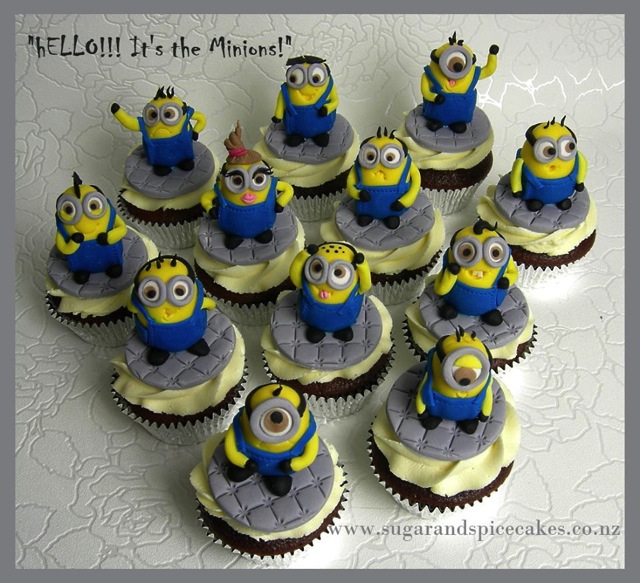 Minions Cupcakes 