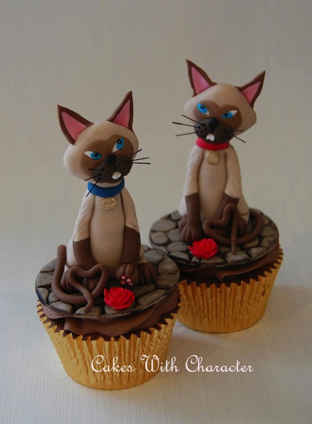 Lady and the Tramp Cupcakes